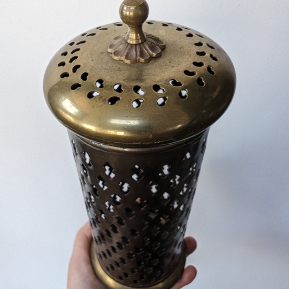 Brass incense burner - Picture 5 of 7